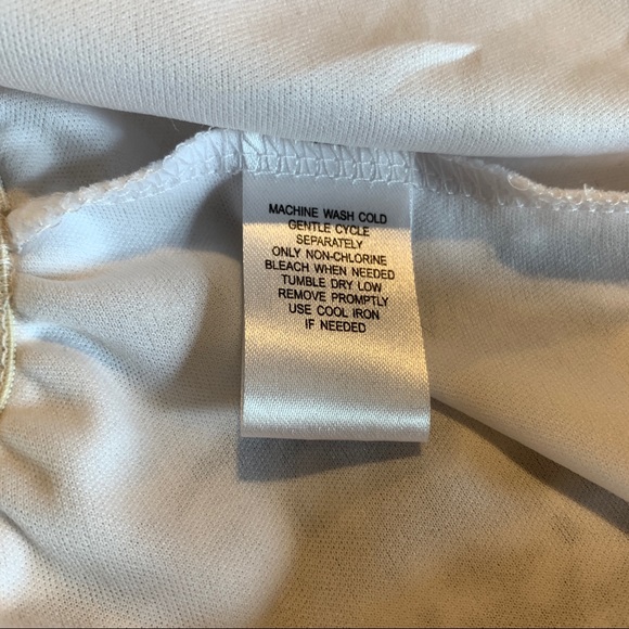 Dressy Party White Lace Wrap Top Feminine L Cute! - Picture 9 of 15